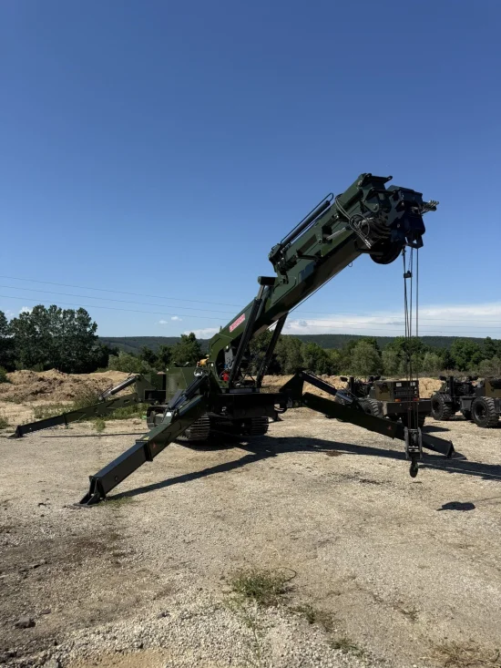 Γερανοί Spider Spider Crane Muller SC12.0