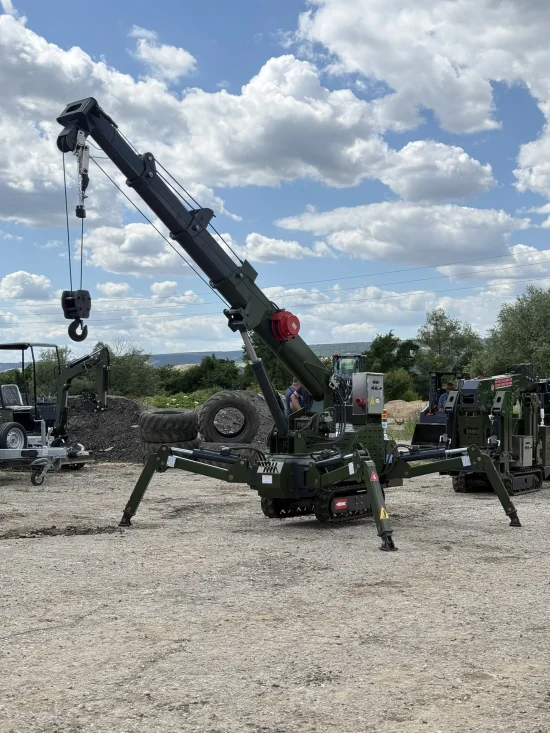 Γερανοί Spider Spider Crane Muller SC1.2