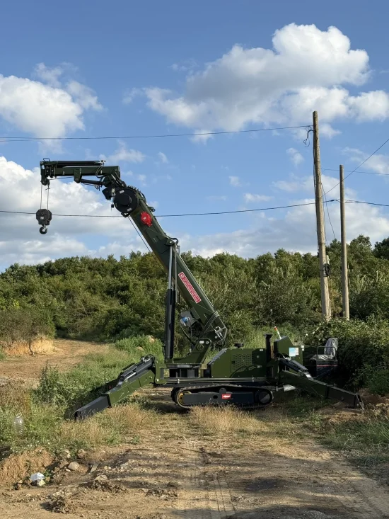 Γερανοί Spider Spider Crane Muller SC5.0